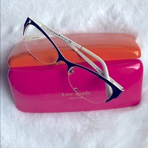 Kate Spade prescription glasses C/W case